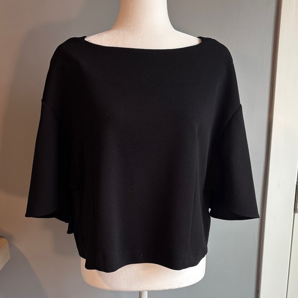 Elegant Black Women's Knit Top
